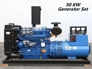50 kW-van Diesel van de de Verrichtingsmacht Generatorreeksen Vlotte de Generatorreeks