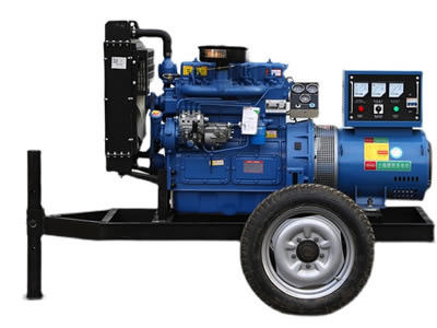 20 Diesel van kW Mobiele Generators 25 de Motor van KVA 50 Herz 1500 t/min YUCHAI
